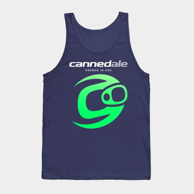 Canned Ale Tank Top by visualcraftsman